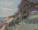 Saint-Palais, la Pointe de la Douane, augusti 92, kl. 10 på förmiddagen - Armand Guillaumin — vy av konstverket