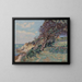 Saint-Palais, la Pointe de la Douane, augusti 92, kl. 10 på förmiddagen - Armand Guillaumin — inramlat konstverk på väggen