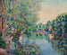 Saint-Pré under Vézelay - Armand Guillaumin — vy av konstverket