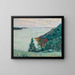 Saint-Servan - Armand Guillaumin — inramlat konstverk på väggen
