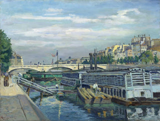 Armand Guillaumin - The Bridge of Louis Philippe.webp