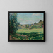 by på sluttningen av Chevreuse-dalens kullar - Armand Guillaumin — inramlat konstverk på väggen