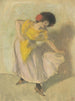 Danseur - Armand Rassenfosse — vy av konstverket