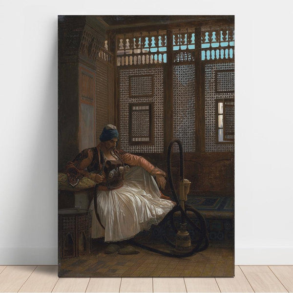Reproduktion av målningen Arnaut Fumant - Jean-Léon Gérôme