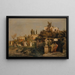 Taverne romaine antique - Arnold Böcklin — inramlat konstverk på väggen