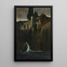 Reproduktion av målningen Landskap - Arnold Böcklin