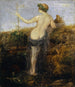 Nymphe à la corne d'abondance - Arnold Böcklin — vy av konstverket