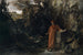 Pétrarque vid Vaucluse-källan - Arnold Böcklin — vy av konstverket