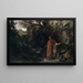Pétrarque vid Vaucluse-källan - Arnold Böcklin — inramlat konstverk på väggen
