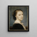 Portrait av Anna Elisabeth Burckhardt-Brenner - Arnold Böcklin — inramlat konstverk på väggen