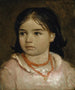 porträtt av Lucia, konstnärens dotter - Arnold Böcklin — vy av konstverket