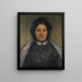 Portrait de Sibylla Müller-Kleyling - Arnold Böcklin — inramlat konstverk på väggen
