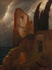Ruine vid havet - Arnold Böcklin — vy av konstverket