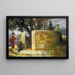Le Sanctuaire d'Hercule - Arnold Böcklin — inramlat konstverk på väggen