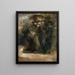 Vénus abandonnée - Arnold Böcklin — inramlat konstverk på väggen