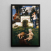Reproduktion av målningen Vita somnium breve La vie un court rêve - Arnold Böcklin
