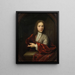 M. Cornelis Backer 1693-1775 - Arnold Boonen — inramlat konstverk på väggen
