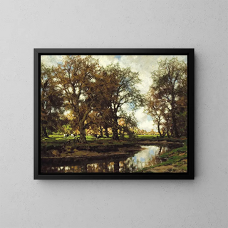 Arnold Marc Gorter - Grazing at the Vordense Beek.webp
