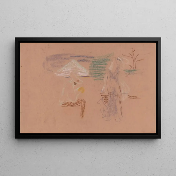 Arnold Peter WeiszKubnan - Figural Sketch.webp