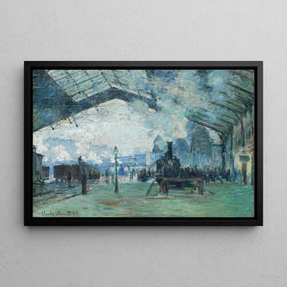 Konsttryck Ankomst av Normandie-tåget - Claude Monet