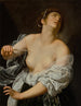 Lucrèce - Artemisia Gentileschi — vy av konstverket
