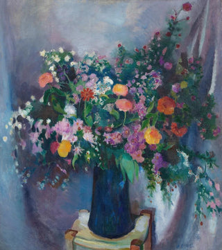 Arthur Beecher Carles - Zinnias and Asters.webp