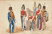 Dragons och Hussards engelska - Arthur Claude Cooke — vy av konstverket