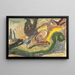 Plage - Arthur Dove — inramlat konstverk på väggen