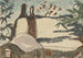 snötäckta tak och träd - Arthur Dove — vy av konstverket