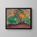 Sol genom trädet II - Arthur Dove — inramlat konstverk på väggen