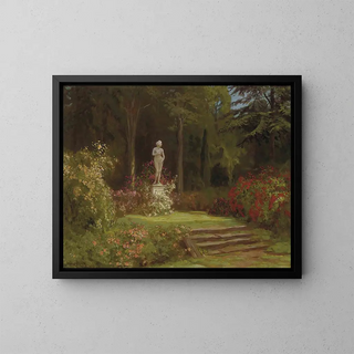 Arthur John Black - The rose garden.webp