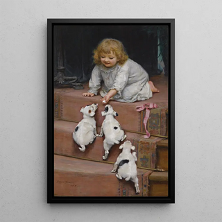 Arthur John Elsley - A Dead Heat.webp