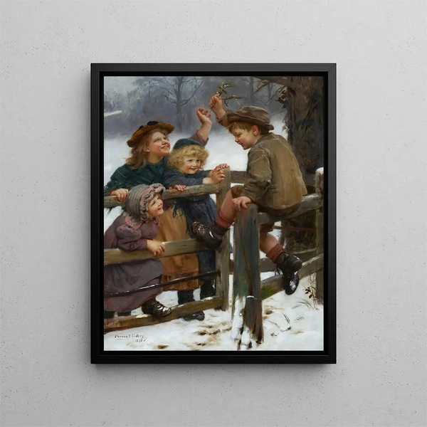 Et la Baie - Arthur John Elsley — inramlat konstverk på väggen