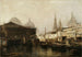 Quai de North River - Arthur Quartley — vy av konstverket