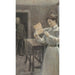 La dame grise - Arthur Rackham — vy av konstverket