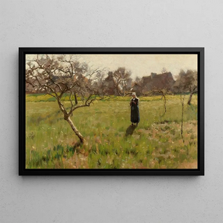 Arthur Wesley Dow - Brittany Field with Figure.webp