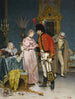 Les fiançailles - Arturo Ricci — vy av konstverket
