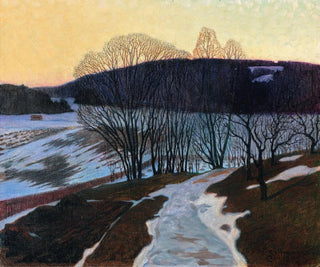 Arvid Werner Sundblad - Aprilafton April evening.webp