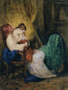 Mor och barn - Ary Scheffer — vy av konstverket