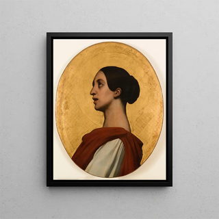 Ary Scheffer - Portrait de Pauline Viardot en sainte Ccile.webp