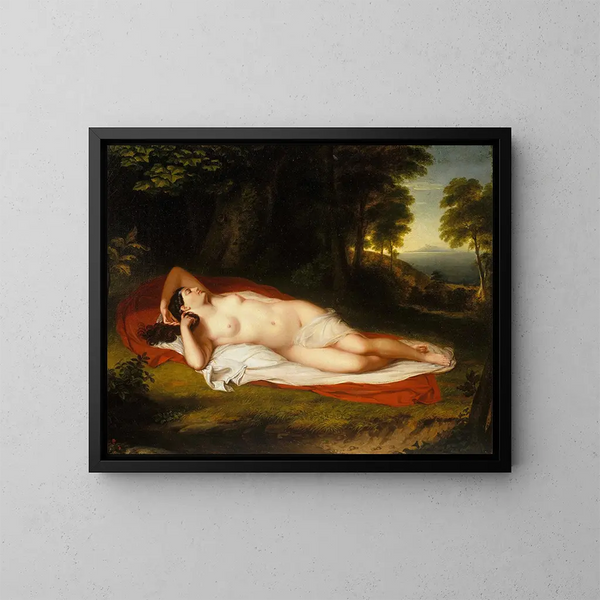 Ariane - Asher Brown Durand — inramlat konstverk på väggen