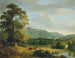Studie av landskap vid Dover Plains, New York - Asher Brown Durand — vy av konstverket