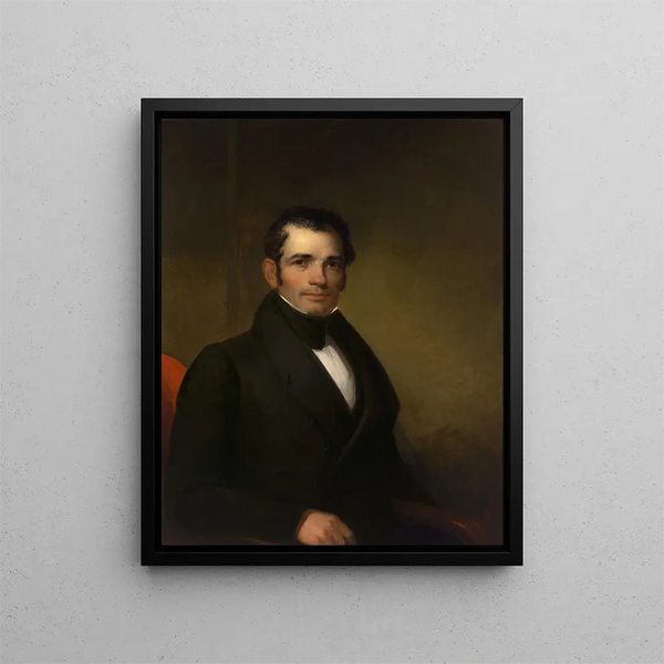 Luman Reed - Asher Brown Durand — inramlat konstverk på väggen