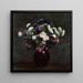 Asters i en vas - Henri Fantin-Latour — inramlat konstverk på väggen