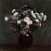 Asters i en vas - Henri Fantin-Latour — vy av konstverket