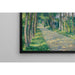 Reproduktion av målningen av Attelage sur une Route Ensoleillée - Henri Lebasque