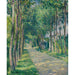 Reproduktion av målningen av Attelage sur une Route Ensoleillée - Henri Lebasque