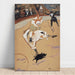 Reproduktion av målningen av cirkustavlan Fernando Medrano med en liten gris - Henri de Toulouse-Lautrec
