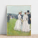 Reproduktion av målningen vid Grand Prix de Paris - Childe Hassam