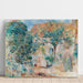 Reproduktion av målningen i trädgården i Bretagne - Pierre-Auguste Renoir